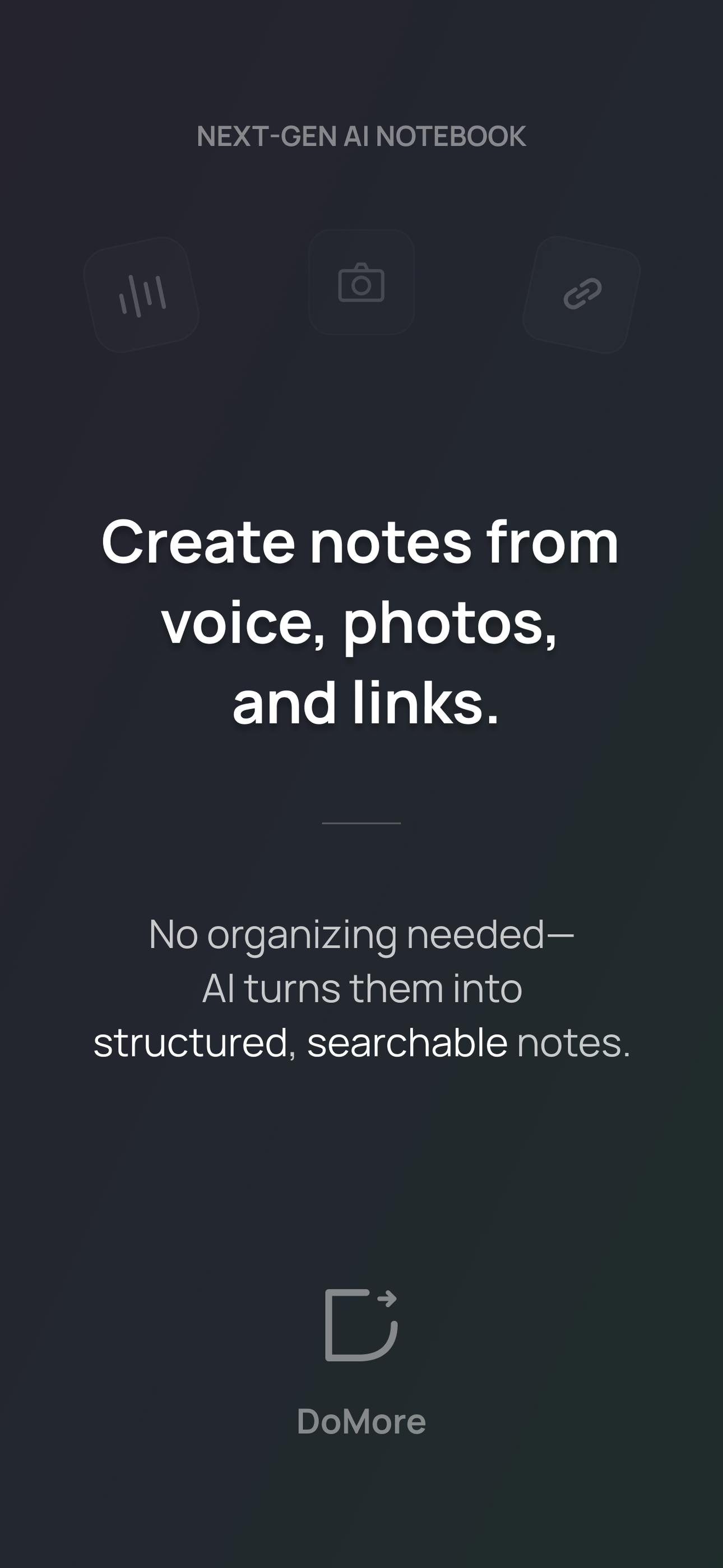 DoMore app - Document scanning and OCR