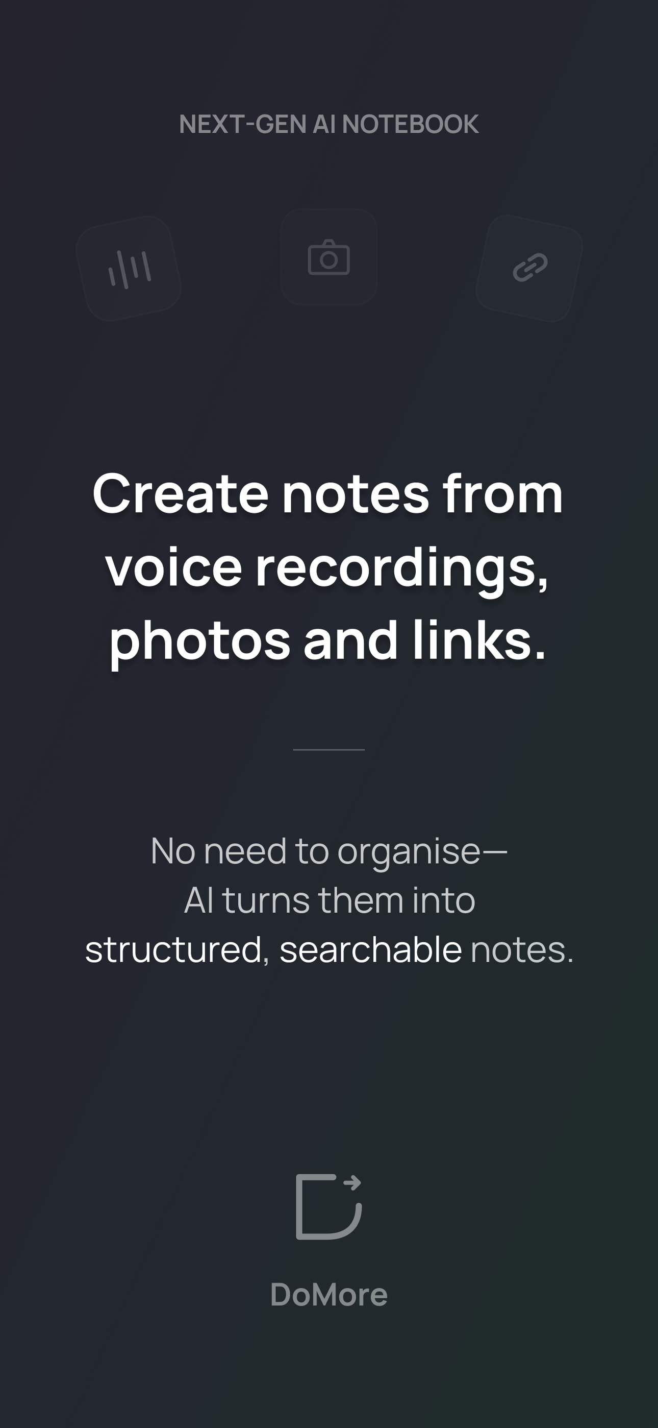 DoMore app - Document scanning and OCR